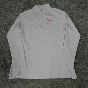 Peter Millar French Lick Raglan Perth 1/4 Zip Performance Pullover Womens L Pink